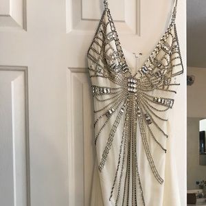 Mandalay white sequins dress.